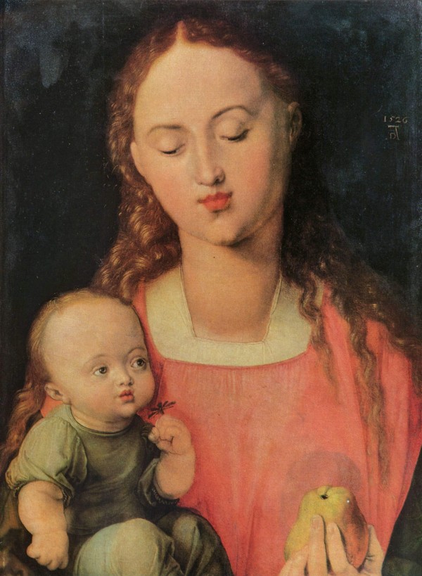 Maria with child by Albrecht Durer